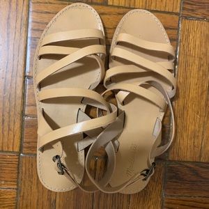 Gently worn Madewell sandals